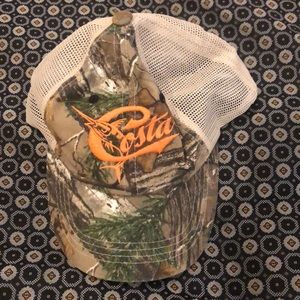 Camo, Coast Brand baseball cap